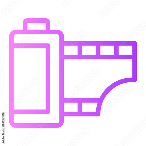 film gradient icon