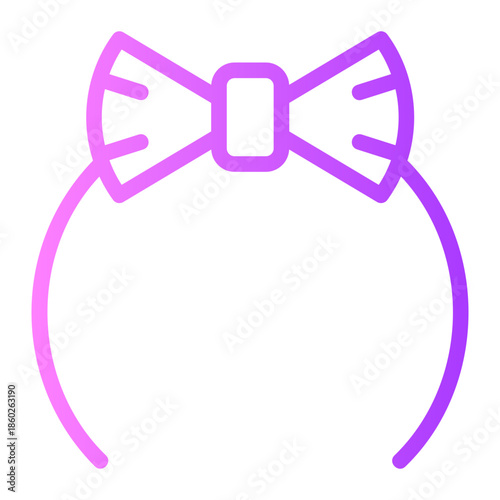 headband gradient icon