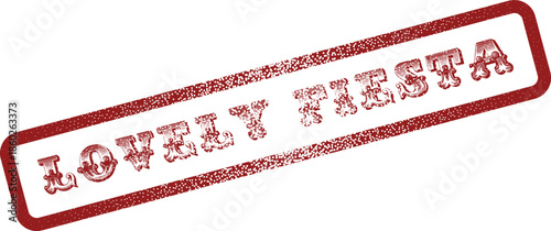 A delightful Lovely Fiesta celebration stamp ideal for festive party invitations and cultural event promotions