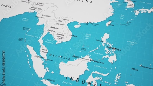 map of the worldAnimated Map of Southeast Asia Region, Geography Background