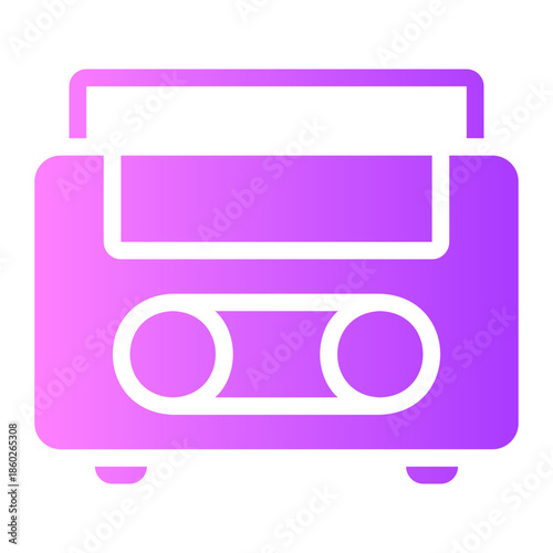 boombox gradient icon