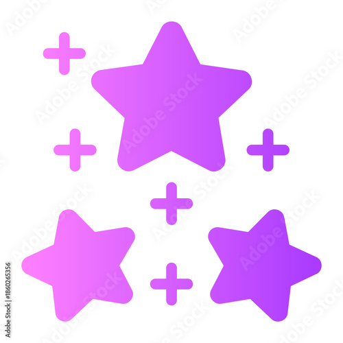 stars gradient icon