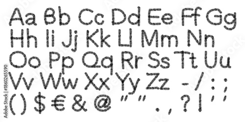 raw, tactile nature of handmade tools. The first concept focuses on the precision of graphite, using a stippled, grainy texture to recreate the feeling of a lead pencil on paper. The second concept sh