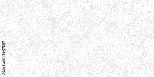 Minimal seamless area vector topo paper lines. Topographic contour lines grid map pattern design. Geographic mountain relief. Contour paper maps. Topo contour paper map design.