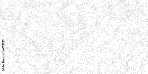 Minimal seamless area vector topo paper lines. Topographic contour lines grid map pattern design. Geographic mountain relief. Contour paper maps. Topo contour paper map design.