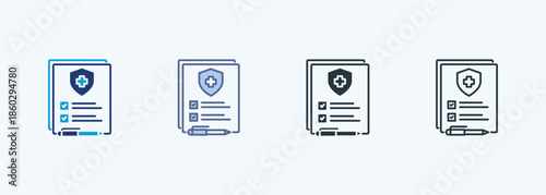 Health Protocol Icon Set