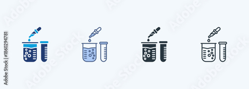 Laboratory Equipment Icon Set