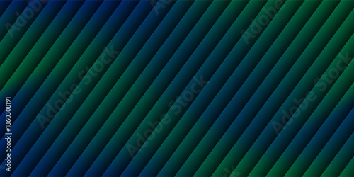 Glass gradient texture with teal and navy ripple pattern and smooth light distortion. Wavy abstract flow, futuristic blur effect, reeded vertical displacement.