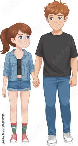 happy children with a ball