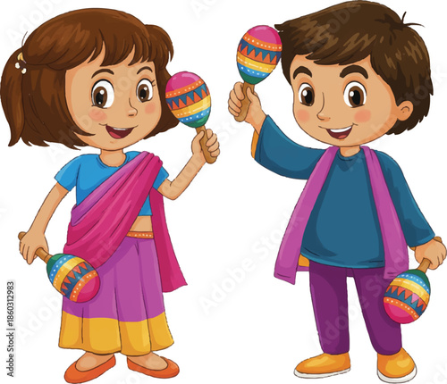 children playing with toys