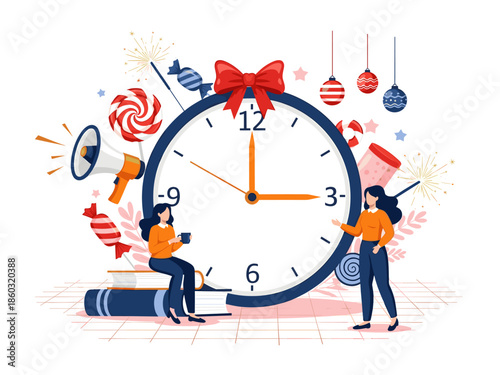 Mastering Time Management with Vector Illustration SEO
