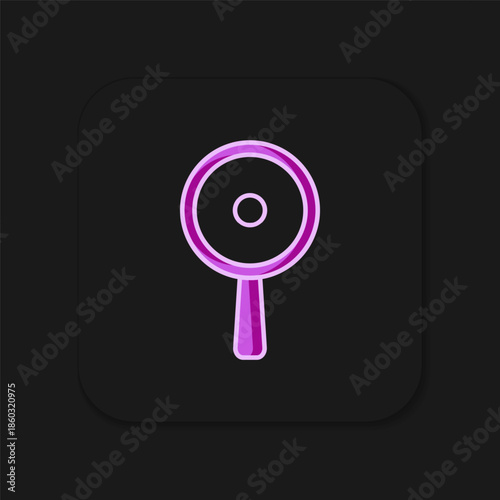 Filled outline Frying pan icon isolated on black background. Fry or roast food symbol. Flat filled outline style with shadow. Vector