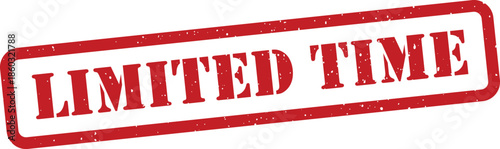 Red limited time stamp