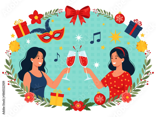 Celebrating Friendship and Holidays with Cheer