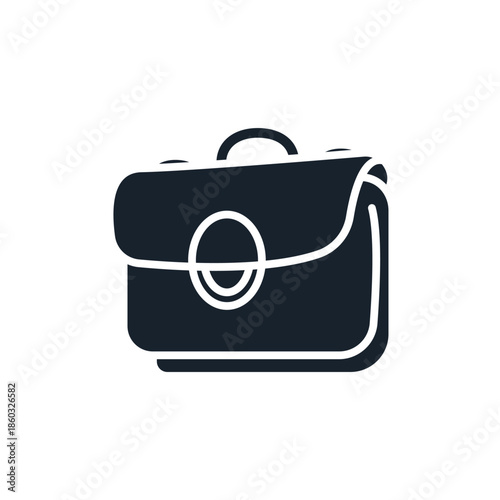 briefcase icons minimalist flat style design, briefcase  Vector illustration on white background