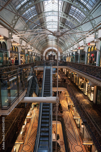 Canvas Print Queen Victoria Building, Shopping centre, Sydney, New South Wales, Australia