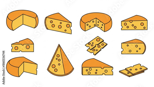 Cheese Lovers Day Poster Illustration Vector Celebration Design