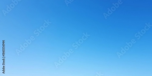Vivid blue sky with no clouds, a boundless and serene sight,  vivid,  open