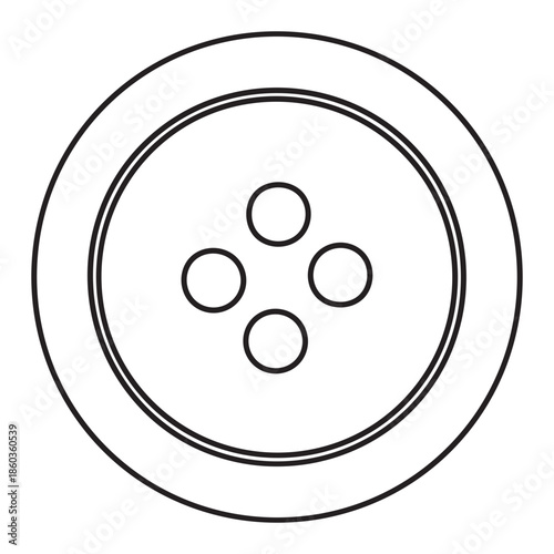 fashion round buttons