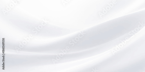 Soft white fabric texture with gentle folds and creases