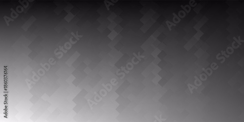 Dark Silver, Gray vector polygonal illustration, which consist of rectangles. Rectangular pattern for your business design.