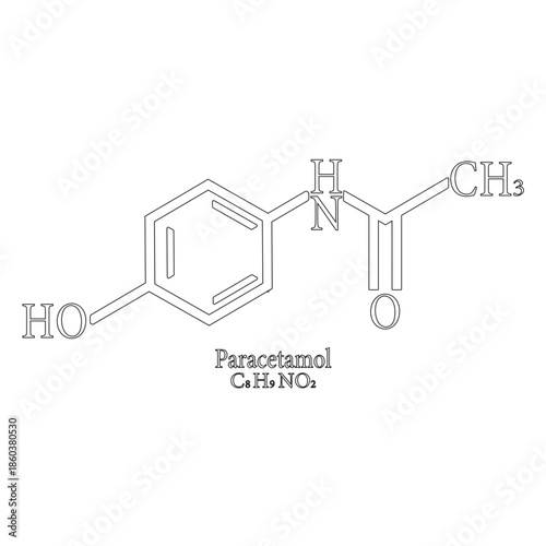 paracetamol molecular composition