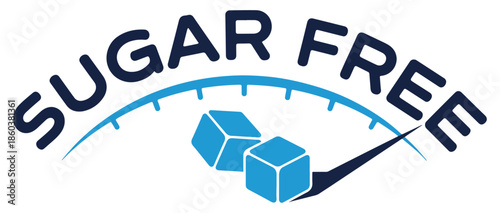 sugar free organic food badge