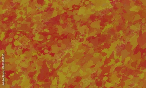 Dark orange leaf inspired abstract background 