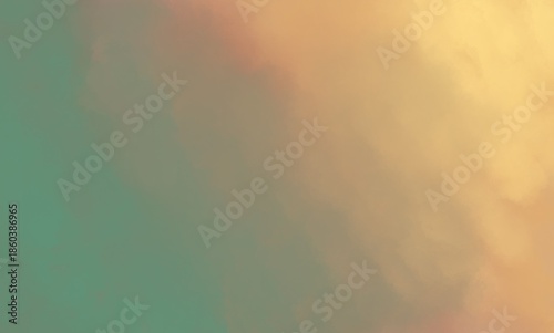 Soft and textured ombre from green to yellow
