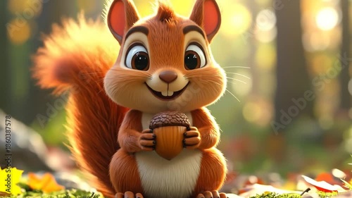  cartoon squirrel 