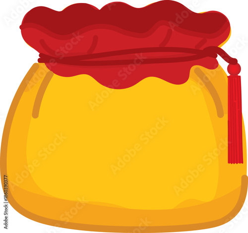 Lucky Money Bag for Chinese New Year Wealth and Prosperity Design