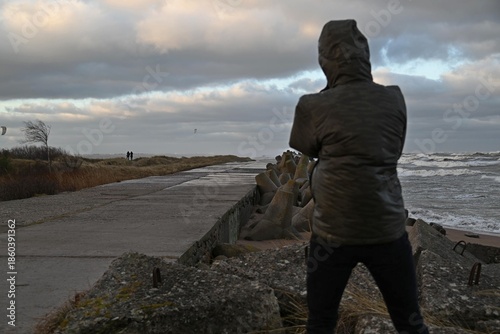 Wind at the Baltic Sea.