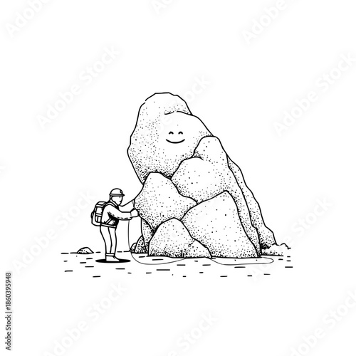 Climber rock climbing adventure mountain adventure rock face climbing outdoor sport happy rock face challenge