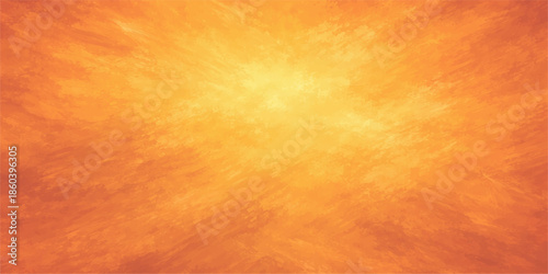 Vibrant abstract orange background featuring motion blurred flames and burning red textures of fire and smoke in an artistic grunge design pattern of heat and light