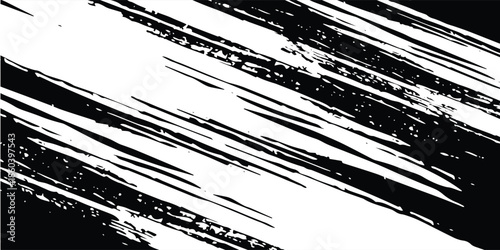 Tire tracks background for rally, drift, motocross, off-road and other auto and motorsport. Black tire marks on a white background with a worn effect and splashes of dirt. Vector isolated texture