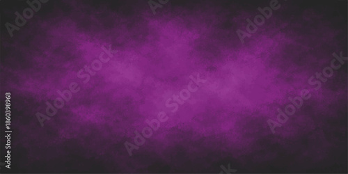 A textured purple grunge abstract background features a vintage violet paint pattern on old aged paper material with dark pink light for a grungy wall design backdrop. Abstract Watercolor red grunge 