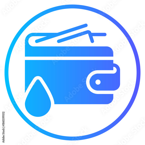 liquidity gradient icon