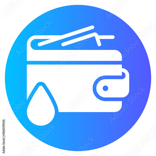 liquidity gradient icon