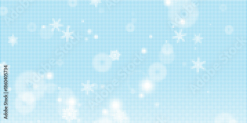 Cute minimalistic snowflakes collection. Festive winter holiday decorations for Christmas and New Year. Flat vector illustration