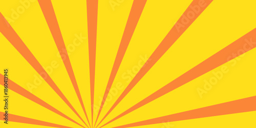 Comic book speed red yellow color lines isolated on background
