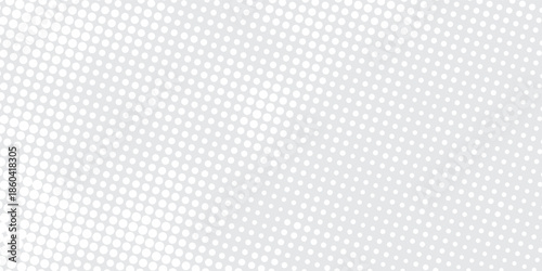 Minimalist gray halftone texture with evenly distributed dots and a clean aesthetic. Ideal for business presentations, web design, and understated creative layouts.