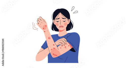 Understanding and managing common skin rashes and irritations affecting the body and arms.