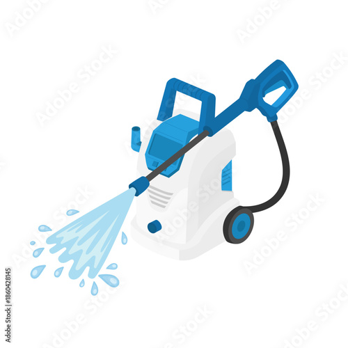 Pressure washer icon clipart avatar logotype isolated vector illustration