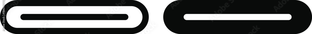 Obraz premium USB C Interface Icons. Type C plug symbol. Reversible connector graphic design. Modern gadget and smartphone regulation signs 