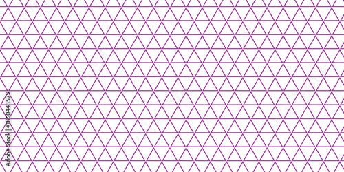 simple purple outline triangle pattern art for banner poster background.