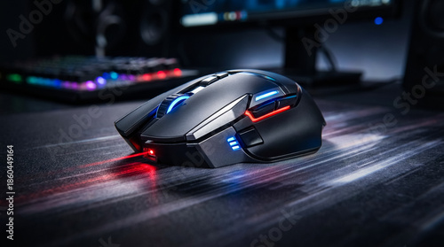 A modern computer wireless mouse