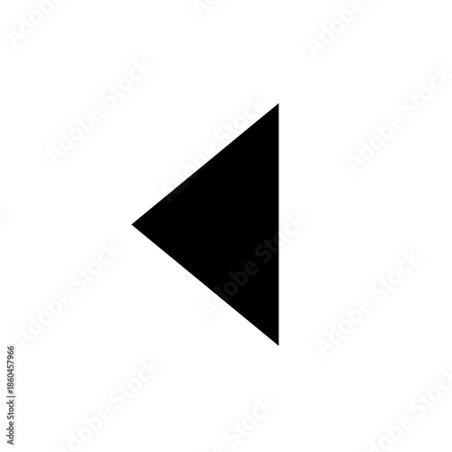 矢印のアイコン　三角形