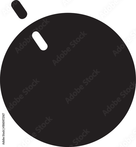 Black volume control knob icon