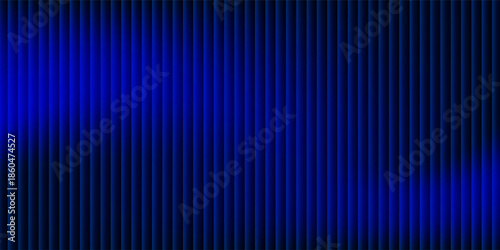 Closed silky luxury blue curtain stage background spotlight beam illuminated. Theatrical drapes. modern eps 10