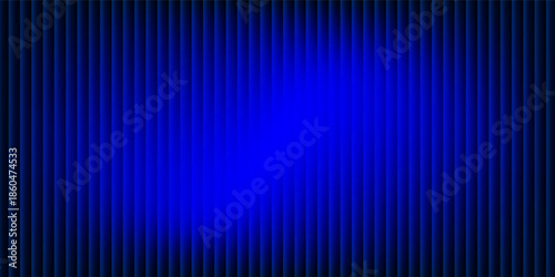 Closed silky luxury blue curtain stage background spotlight beam illuminated. Theatrical drapes. modern eps 10